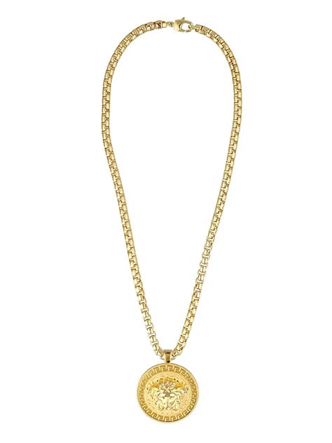 collana color oro versace placato